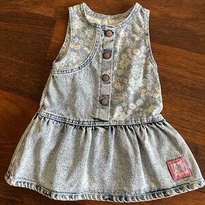 Levi's Blue Denim Baby Dress